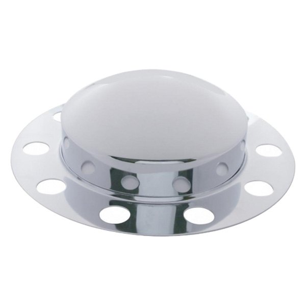 United Pacific® - Chrome Dome Front Axle Cover Kit