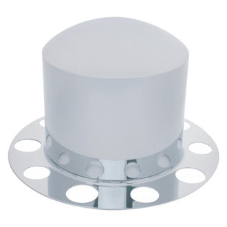 United Pacific® - Chrome Dome Rear Axle Cover Kit
