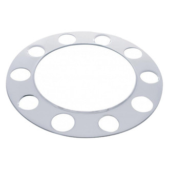 United Pacific® - 10 Holes Chrome Wheel Trim Ring