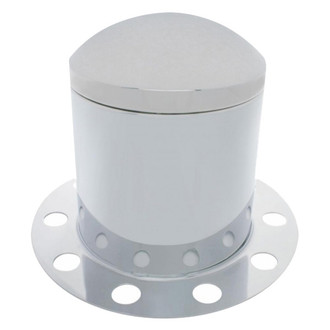 United Pacific® - Chrome Dome Rear Axle Cover Kit