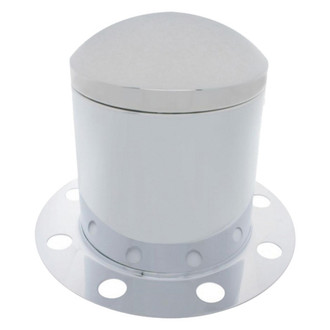 United Pacific® - Chrome Dome Rear Axle Cover Kit