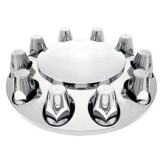 United Pacific® - Economy Chrome Dome Axle Cover