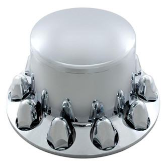 United Pacific® - Chrome Dome Rear Axle Cover