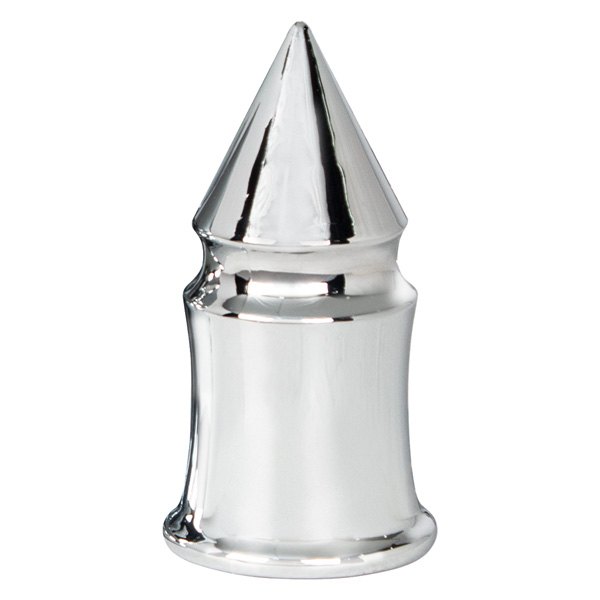 United Pacific® - Chrome Plastic V-Spike Nut Cover