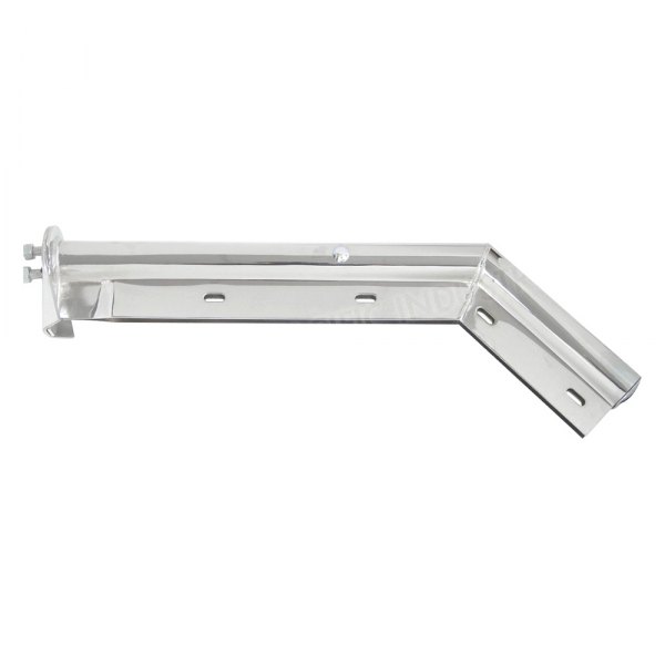 United Pacific® - Competition Series 45 Degree Chrome Angled Mud Flap Hanger