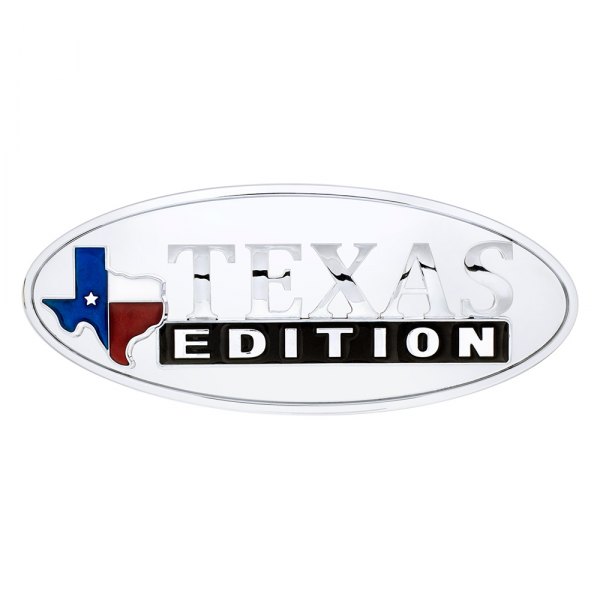 United Pacific® - "Texas Edition" Chrome Hood Oval Emblem