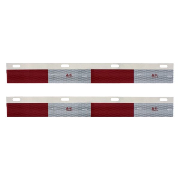  United Pacific® - Straight Conspicuity Reflector Top Flap Plates