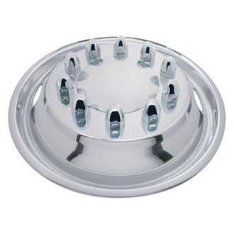 United Pacific® - 22-1/2" 2 Slot 5 Hand Hole Stainless Steel Wheel Simulator Kit