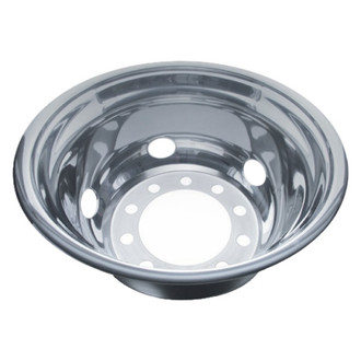 United Pacific® - Uni-Mount 22-1/2" 2 Slot 5 Hand Hole Stainless Steel Wheel Simulator