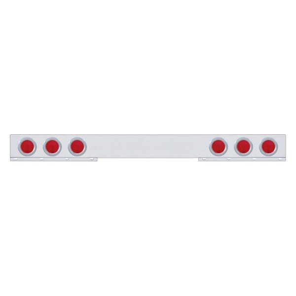 United Pacific® - 4" Rear Light Bar with Six 4" Lights
