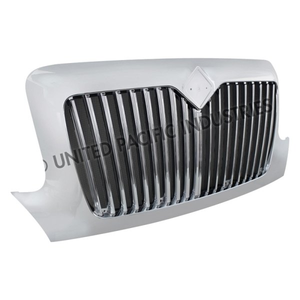 United Pacific® - 1-Pc OE Style Chrome Vertical Billet Main Grille