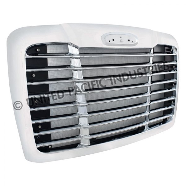 United Pacific® - 1-Pc Winter Guard Edition Chrome Horizontal Billet Main Grille