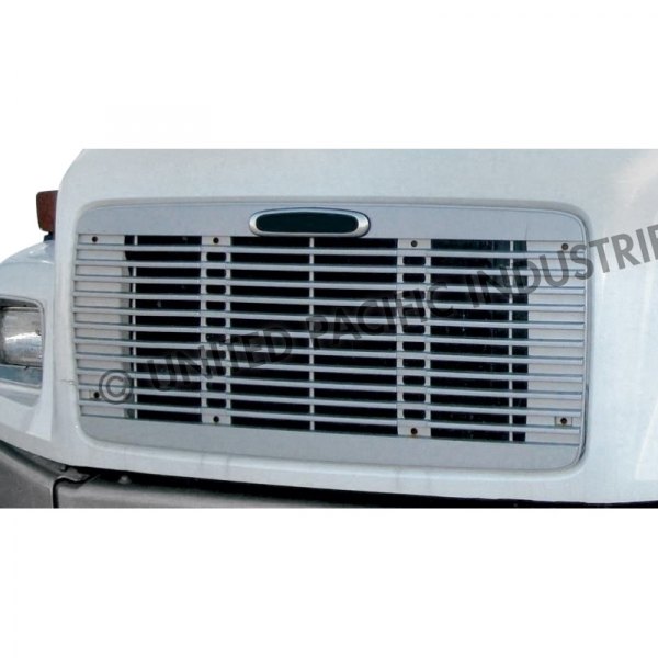 United Pacific® - 1-Pc Silver Horizontal Billet Main Grille