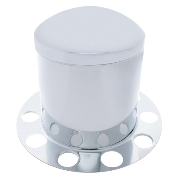 United Pacific® - Stainless Dome Rear Axle Cover Kit