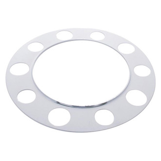 United Pacific® - 10 Holes Stainless Steel Wheel Trim Ring