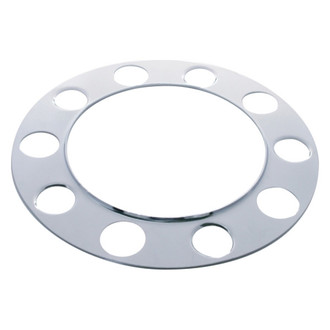 United Pacific® - 10 Holes Stainless Steel Wheel Trim Ring