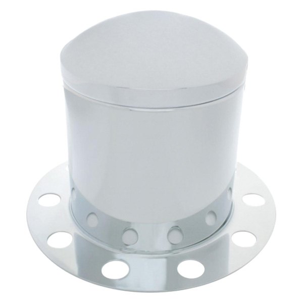 United Pacific® - Stainless Dome Rear Axle Cover Kit