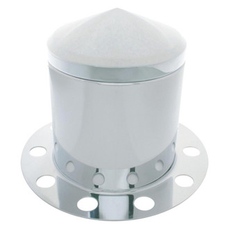 United Pacific® - Stainless Pointed Rear Axle Cover Kit