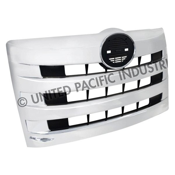 United Pacific® - 1-Pc Chrome Horizontal Billet Main Grille