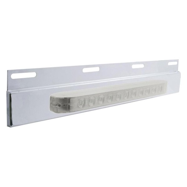  United Pacific® - Top Mud Flap Plate with 11 LED 17" Light Bar