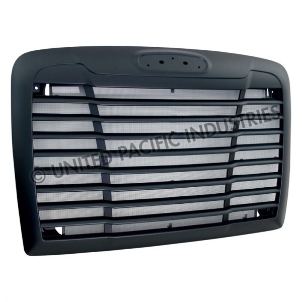 United Pacific® - 1-Pc Black Horizontal Billet Main Grille