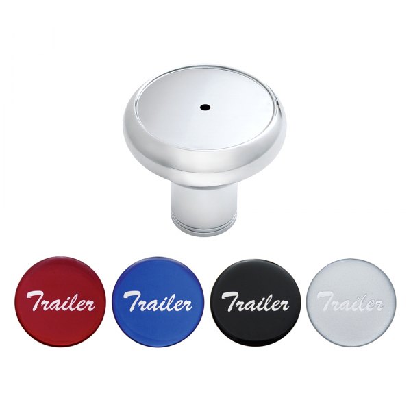 United Pacific® - Deluxe Air Valve Knob with Stickers Set