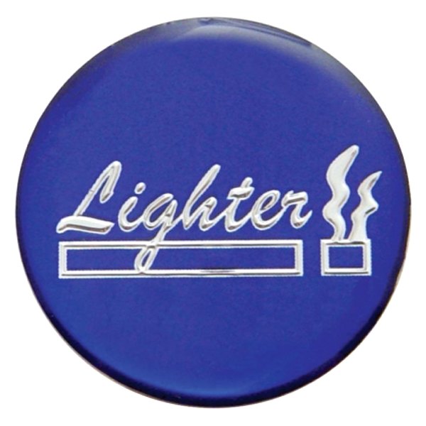 United Pacific® - Glossy Cigarette Blue Lighter Knob Sticker