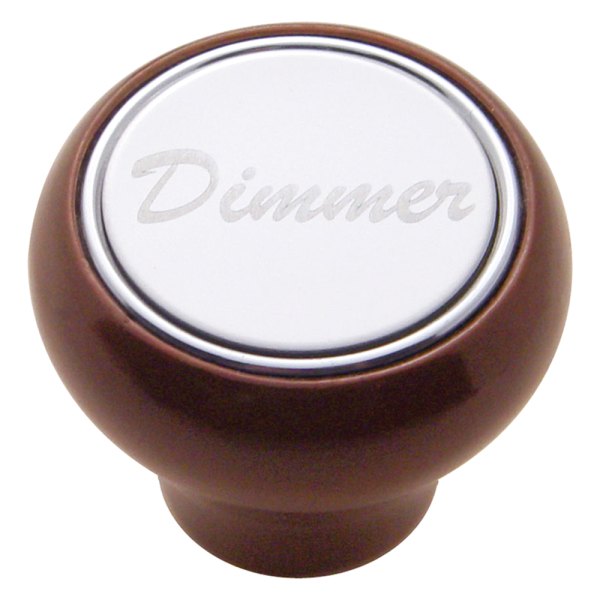 United Pacific® - Wood Deluxe Dash Knob