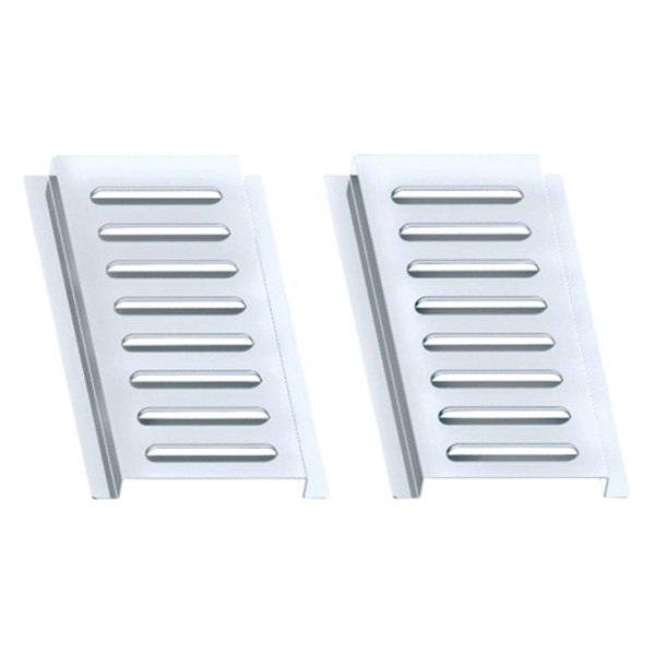 United Pacific® - Louvered Polished Vent Door Cover