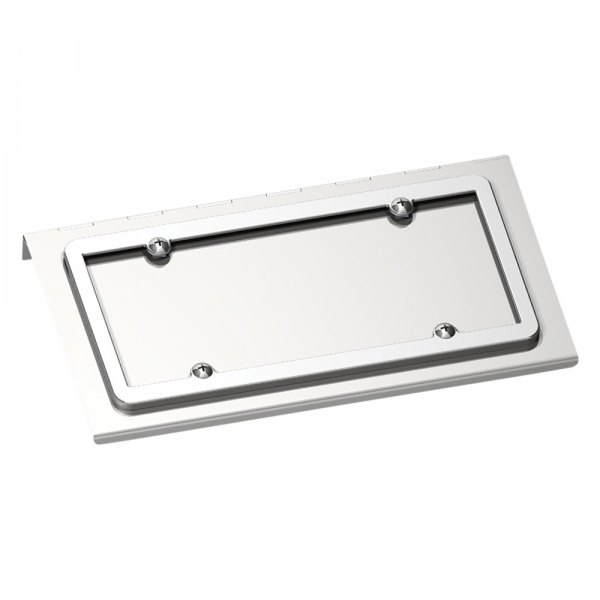 United Pacific® - 2 License Plate with Swing Plate