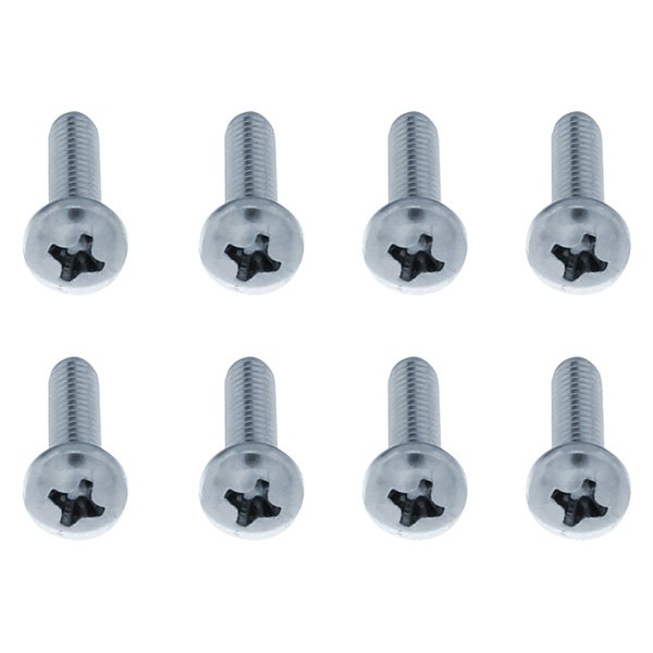 United Pacific® - Polished Mounting Screw Set for Headlight Turn Signal Cover