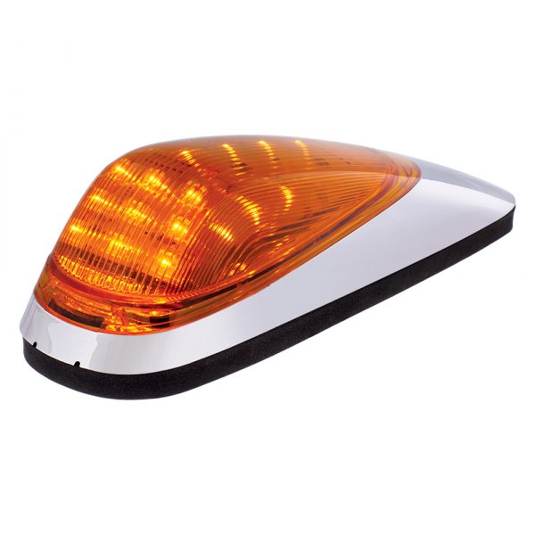 United Pacific® - Grakon 2000 Chrome/Amber LED Cab Roof Light