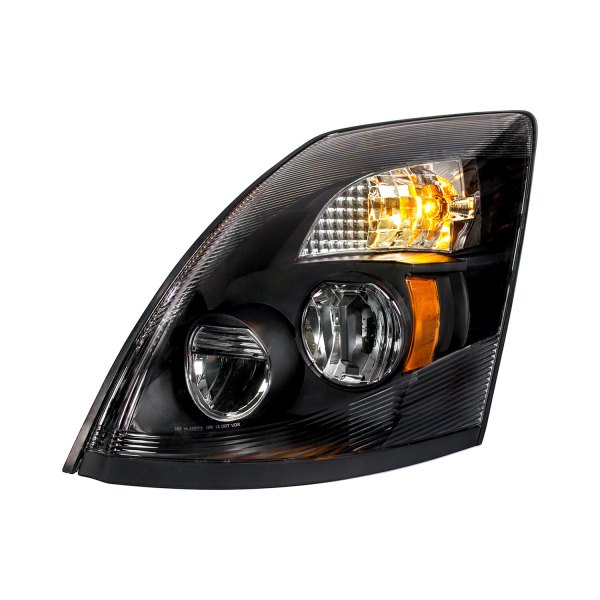 United Pacific® - Driver Side Black LED Headlight