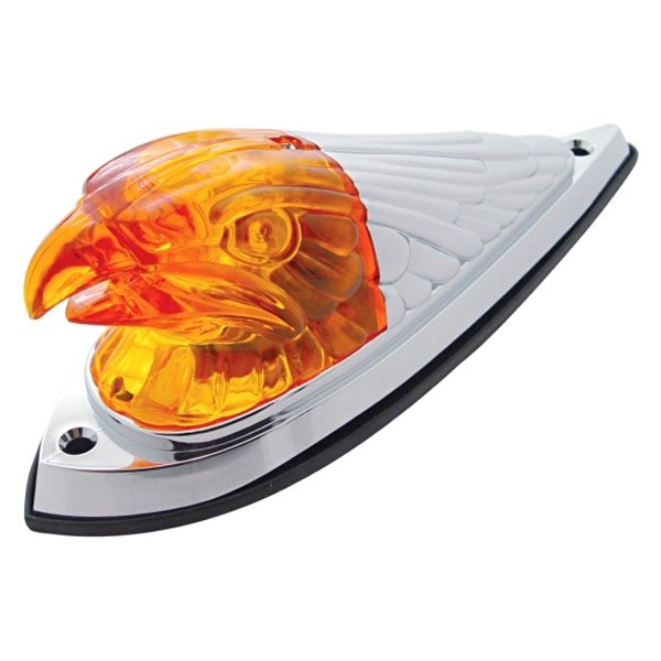 United Pacific® - Eagle style Amber Crystal Cab Roof Light