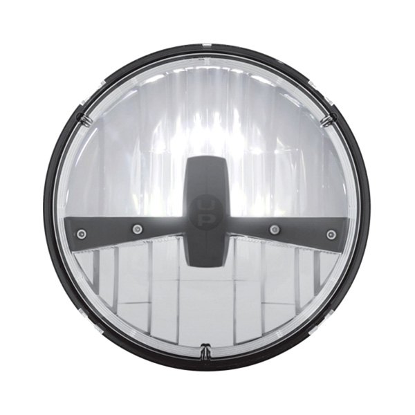 United Pacific® - 7" Round Black LED Headlight