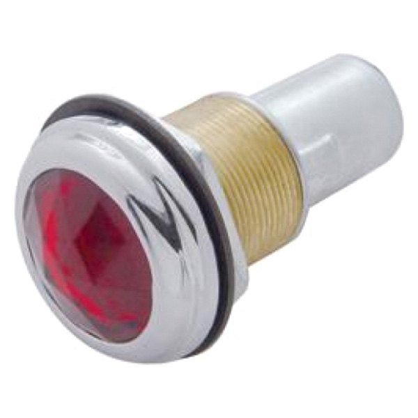  United Pacific® - 1-1/4" Red Round Halogen Utility Light