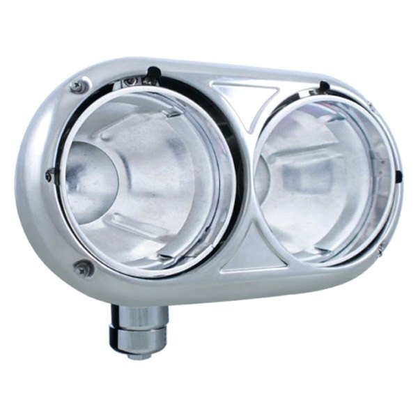 United Pacific® - Driver Side Chrome Factory Style Headlight Housing