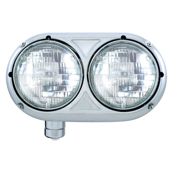 United Pacific® - Driver Side Chrome Factory Style Headlight