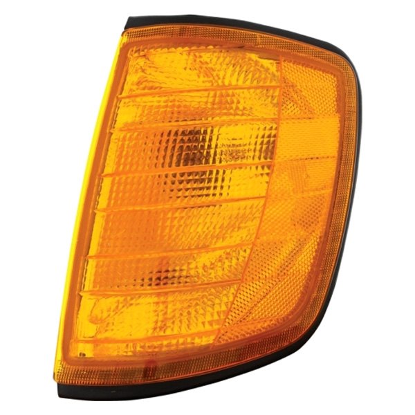 United Pacific® - Driver Side Chrome/Amber Factory Style Turn Signal/Corner Light