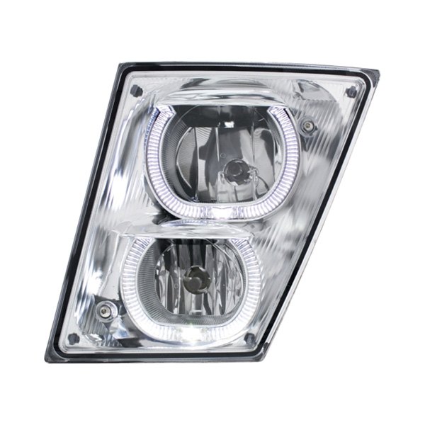 United Pacific® - Driver Side Halo Fog Light With LED DRL