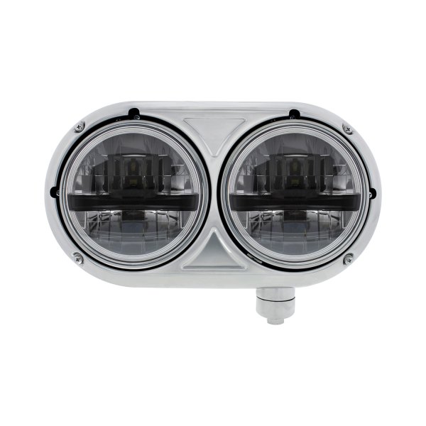United Pacific® - Passenger Side Black LED Headlight