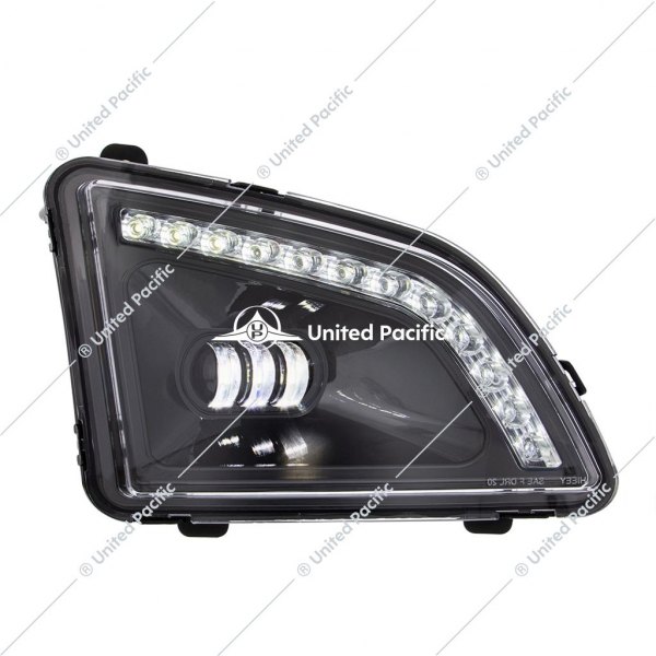 United Pacific® - Passenger Side Projector LED Fog Light with DRL