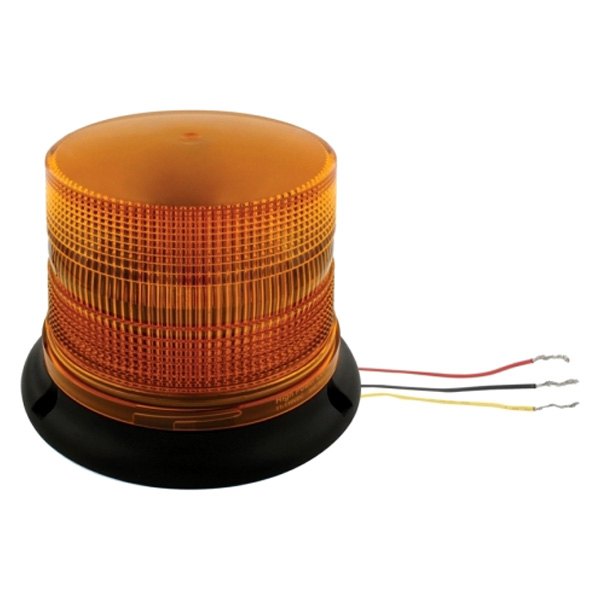 United Pacific® - 5" Bolt-On Mount Class II Amber LED Beacon Light