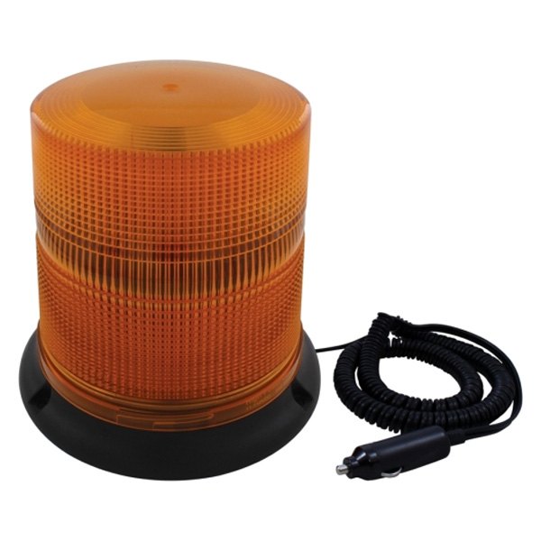 United Pacific® - 6.5" Magnet Mount Class II Amber LED Beacon Light