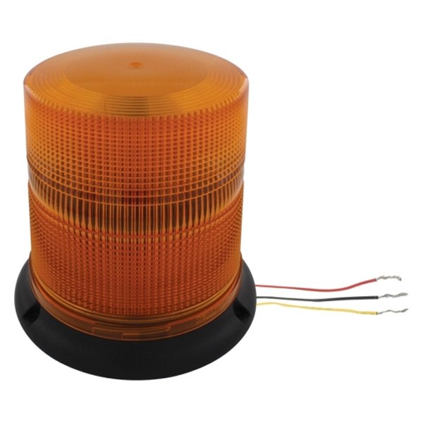 United Pacific® - 6.5" Bolt-On Mount Class II Amber LED Beacon Light