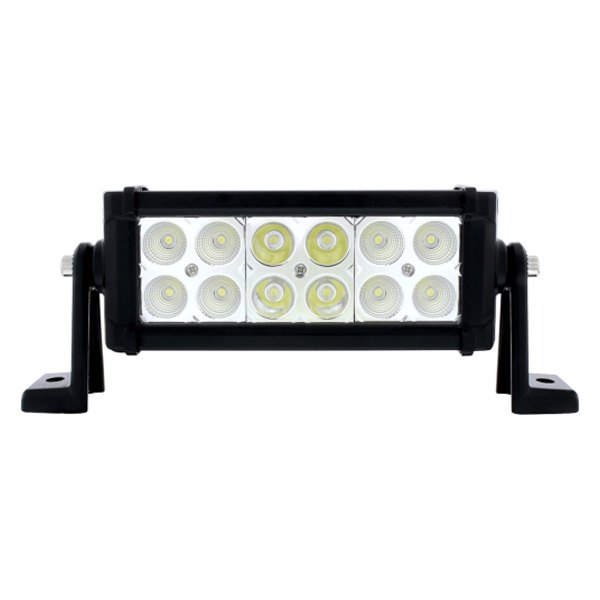 United Pacific® - Competition Series High Power 7" 36W Dual Row Combo Beam LED Light Bar