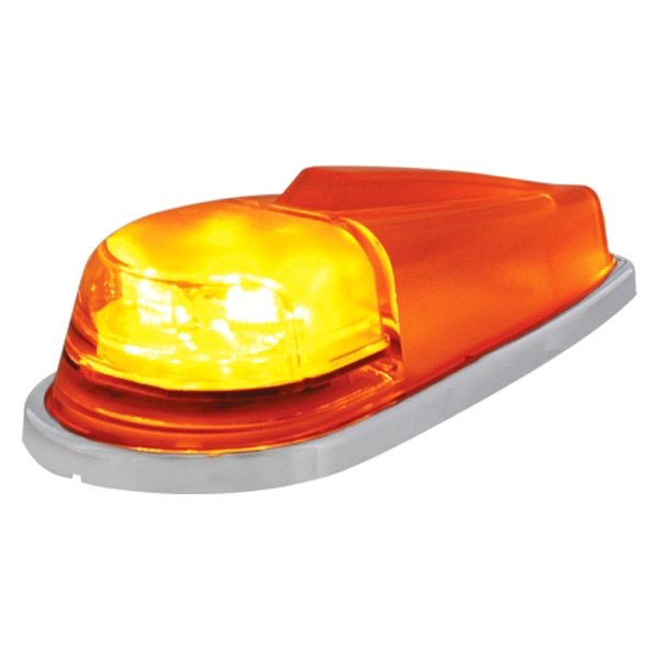 United Pacific® - Teardrop Style Amber LED Cab Roof Light