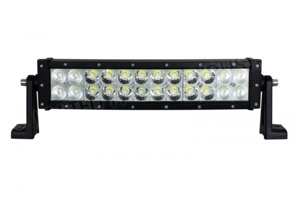 United Pacific® - High Power 14" 72W Curved Dual Row Combo Beam LED Light Bar, Front View