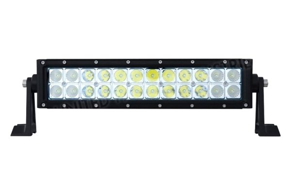 United Pacific® - High Power 13.5" 72W Dual Row Combo Beam LED Light Bar, Front View