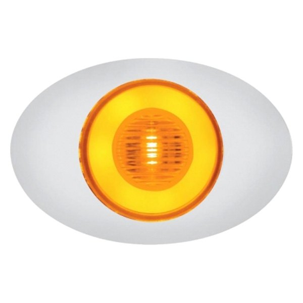 United Pacific® - M3 Millenium 3"x2" Oval Amber LED Side Marker Light